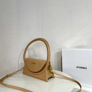 Jacquemus 213BA003 Le sac Rond Circle purse Apricot - Default Title - View 4