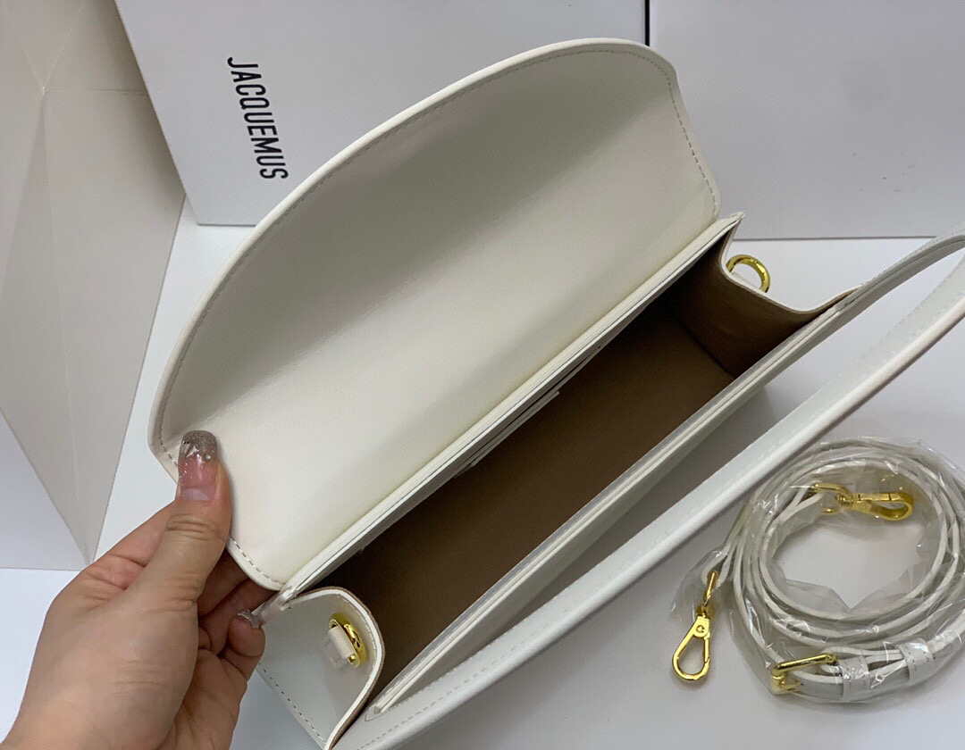 Jacquemus 213BA003 Le sac Rond Circle purse Beige - Default Title - View 7