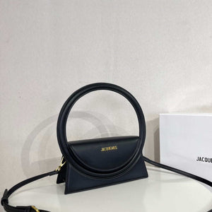 Jacquemus 213BA003 Le sac Rond Circle purse Black - Default Title - View 9
