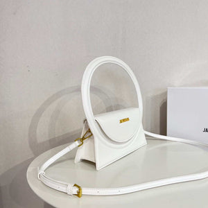 Jacquemus 213BA003 Le sac Rond Circle purse White - Default Title - View 3