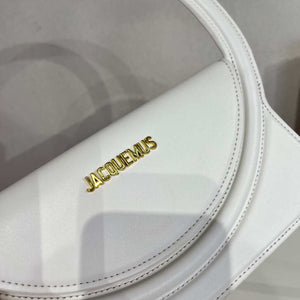 Jacquemus 213BA003 Le sac Rond Circle purse White - Default Title - View 6