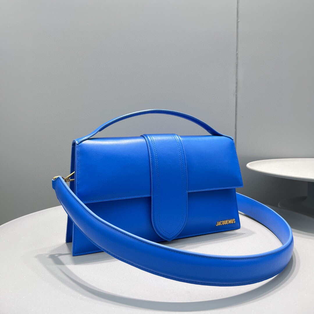Jacquemus 221BA014 Le Bambinou Envelope handbag Blue