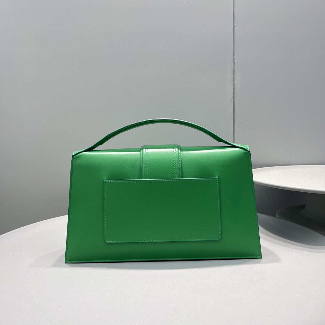 Jacquemus 221BA014 Le Bambinou Envelope handbag Green