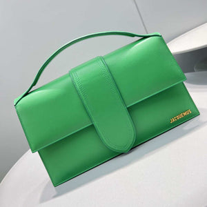 Jacquemus 221BA014 Le Bambinou Envelope handbag Green - Default Title - View 6