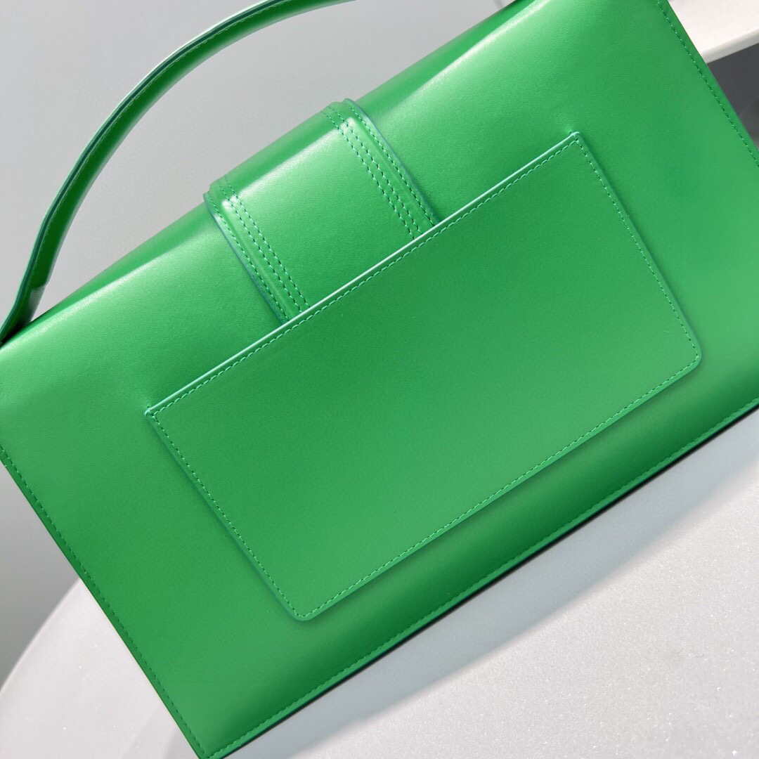 Jacquemus 221BA014 Le Bambinou Envelope handbag Green
