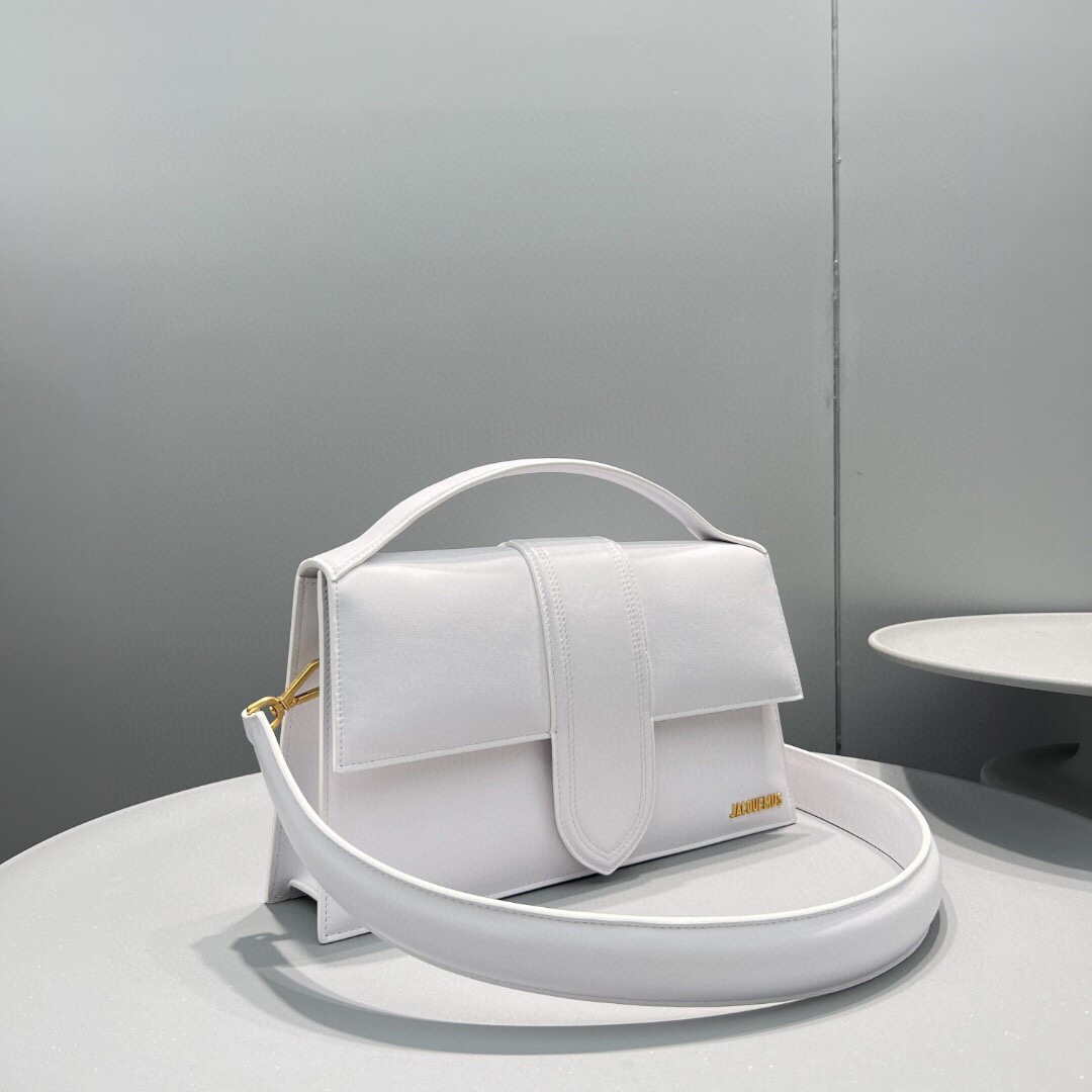Jacquemus 221BA014 Le Bambinou Envelope handbag White