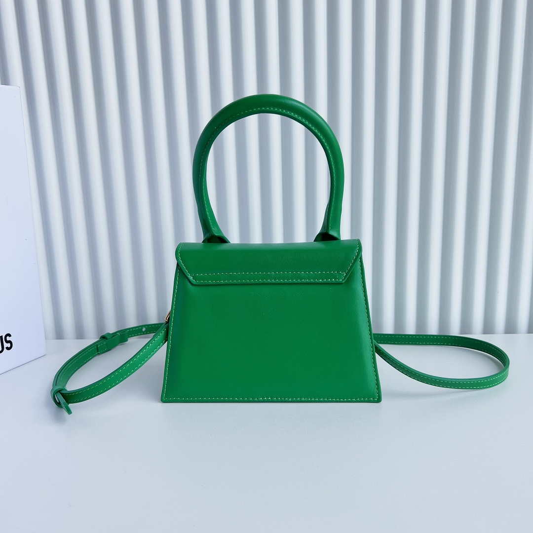 Jacquemus 222553 Green 'Le Chiquito Moyen' Bag
