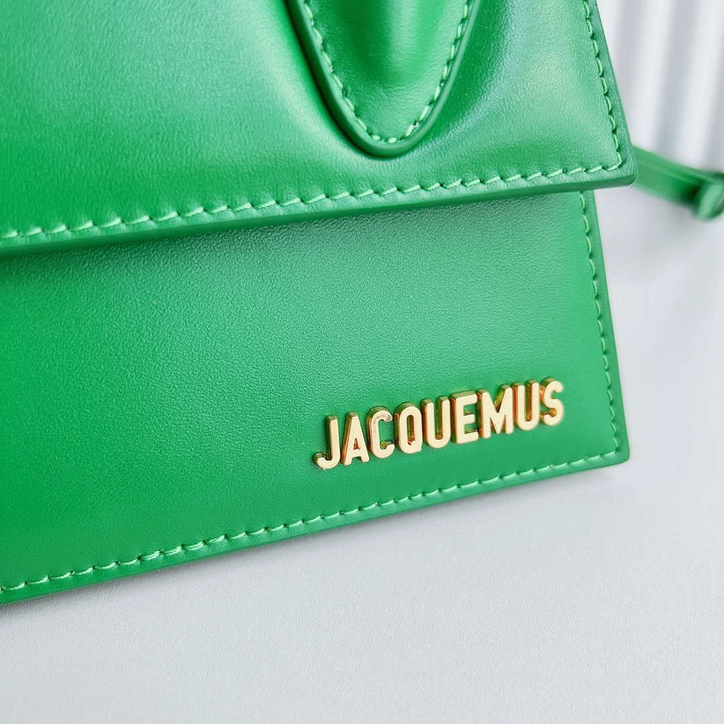 Jacquemus 222553 Green 'Le Chiquito Moyen' Bag