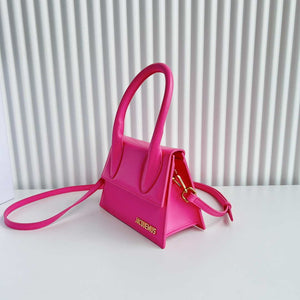 Jacquemus 222553 Pink 'Le Chiquito Moyen' Bag - Default Title - View 3