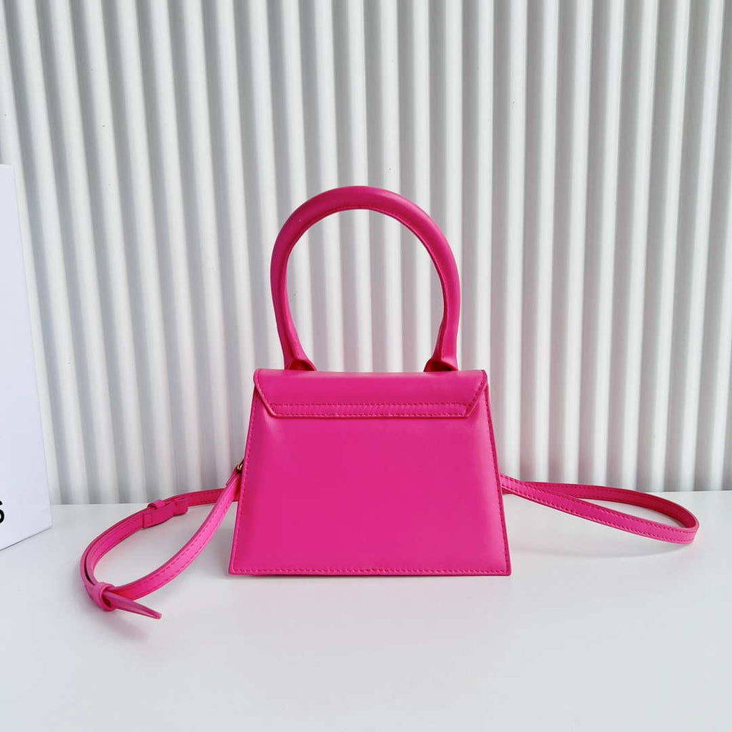Jacquemus 222553 Pink 'Le Chiquito Moyen' Bag