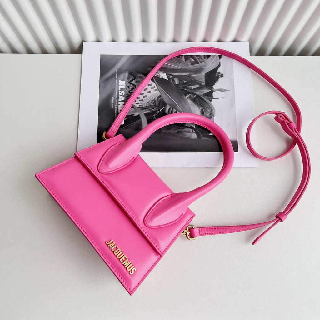 Jacquemus 222553 Pink 'Le Chiquito Moyen' Bag