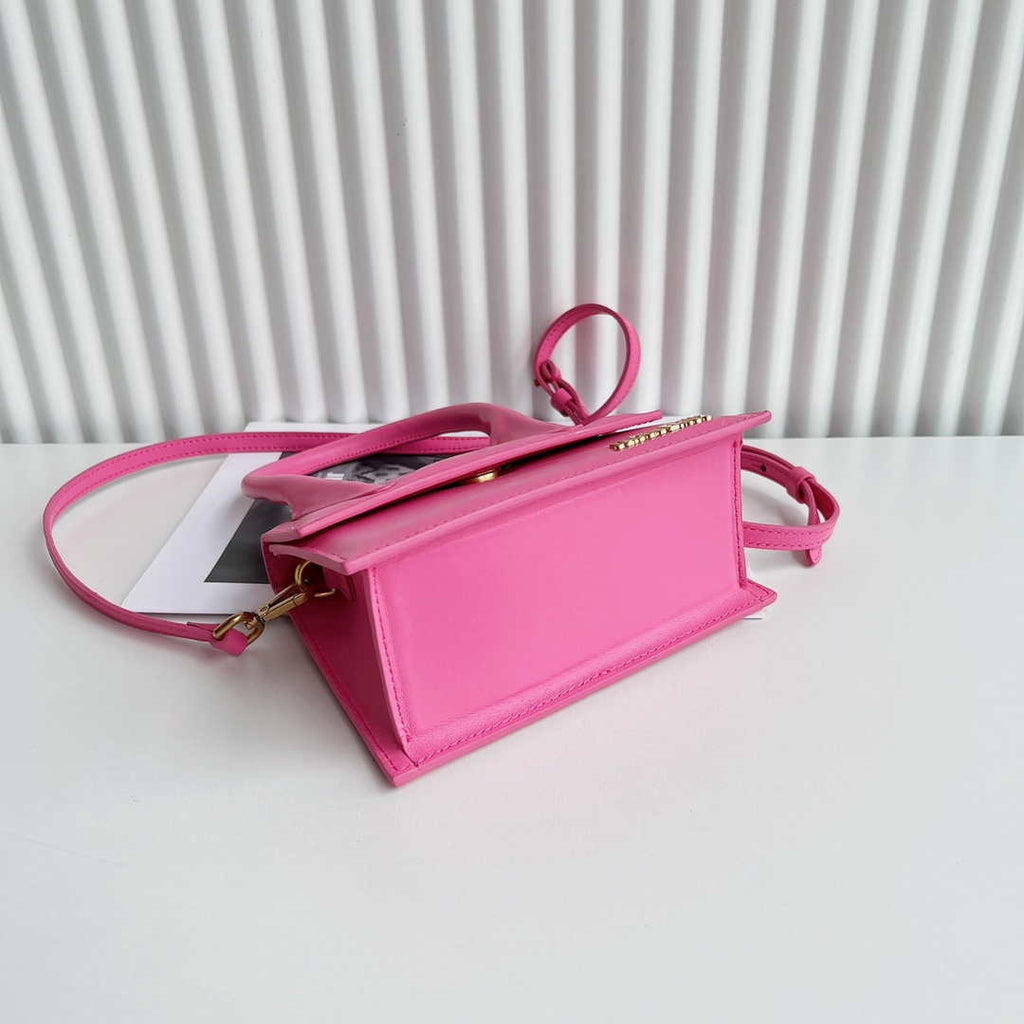 Jacquemus 222553 Pink 'Le Chiquito Moyen' Bag
