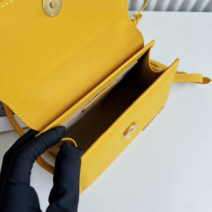 Jacquemus 222553 Yellow 'Le Chiquito Moyen' Bag - Default Title - View 9
