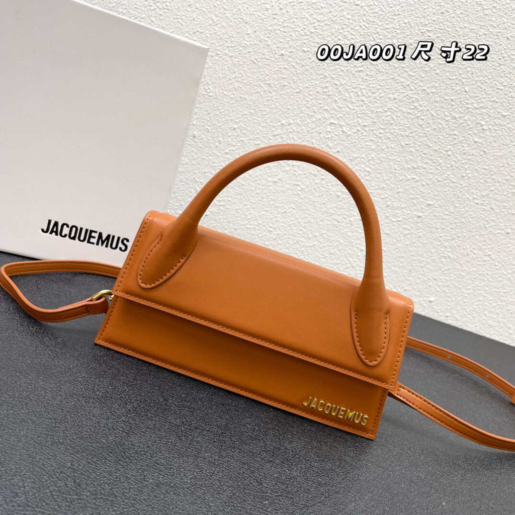 Jacquemus Le Chiquito long 213BA004 Long signature handbag Bronw