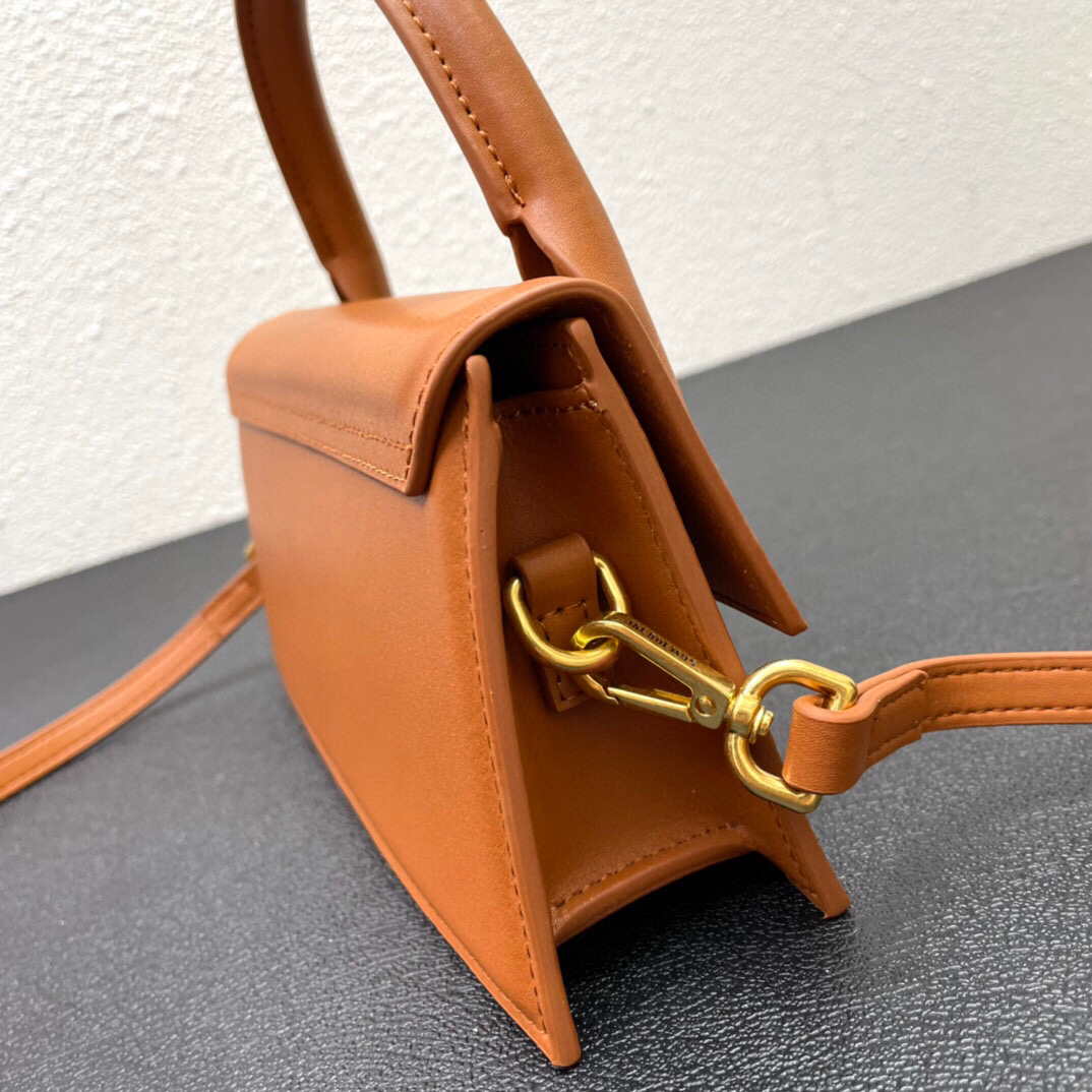 Jacquemus Le Chiquito long 213BA004 Long signature handbag Bronw