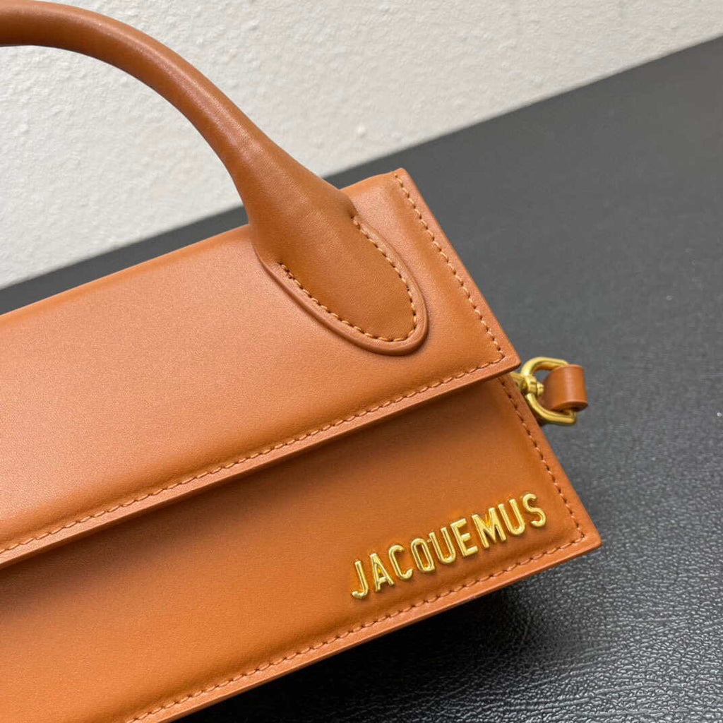 Jacquemus Le Chiquito long 213BA004 Long signature handbag Bronw