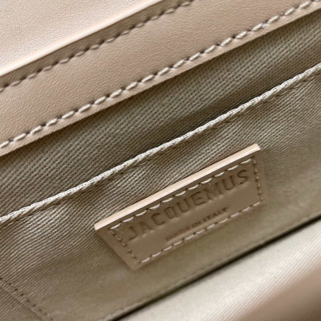 Jacquemus Le Chiquito long 213BA004 Long signature handbag Apricot
