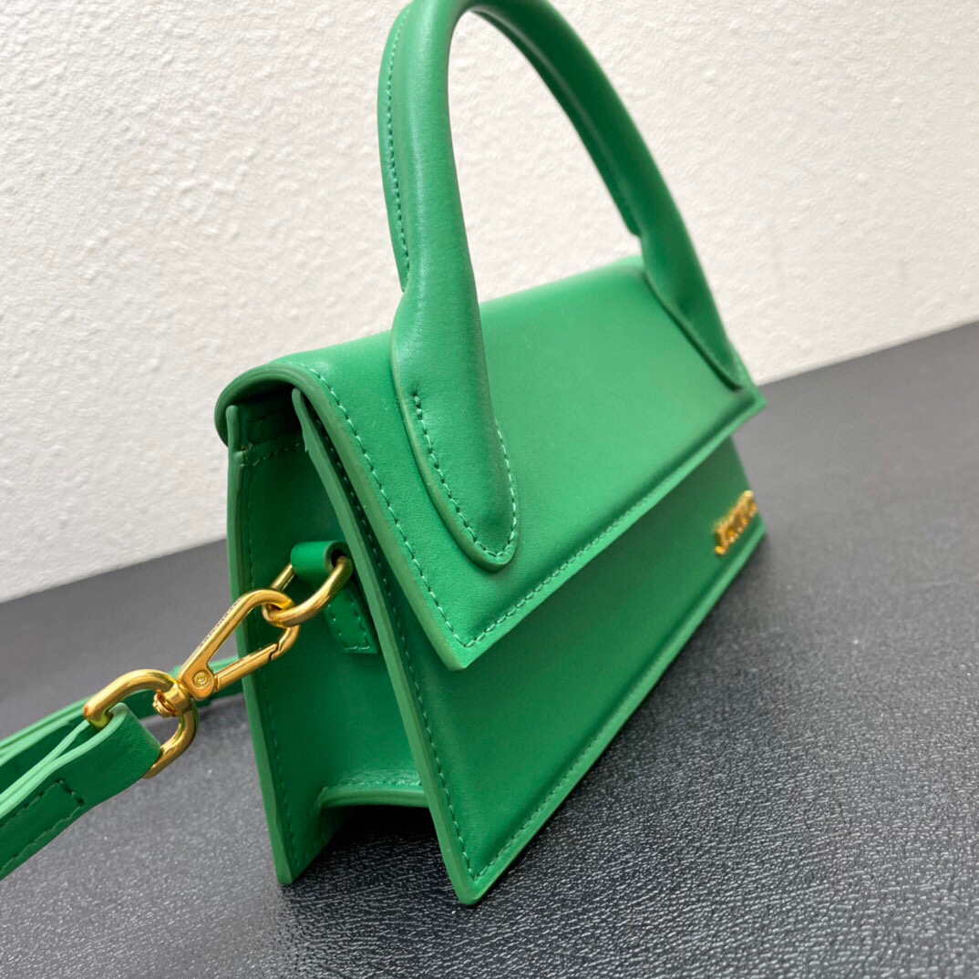 Jacquemus Le Chiquito long 213BA004 Long signature handbag Green