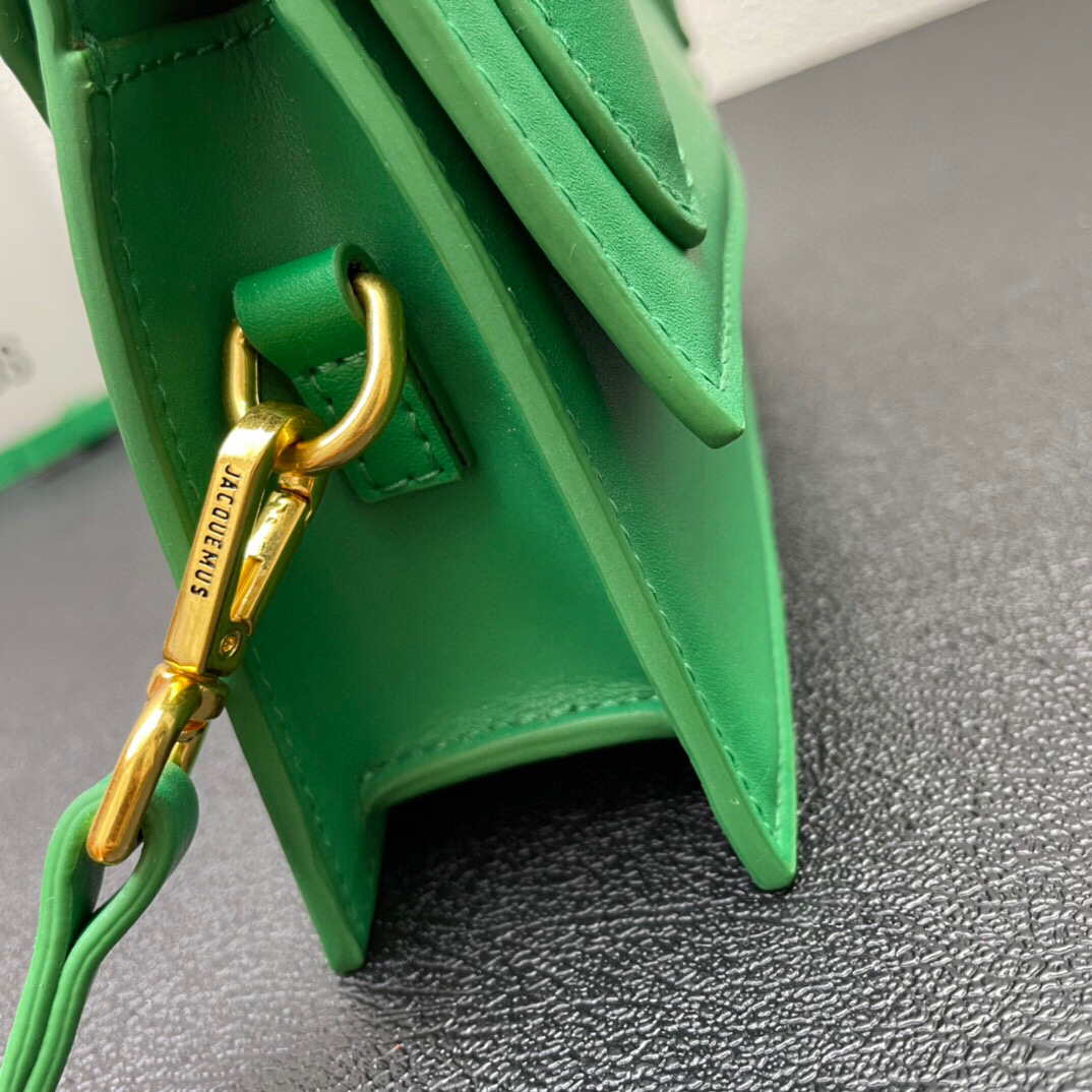 Jacquemus Le Chiquito long 213BA004 Long signature handbag Green