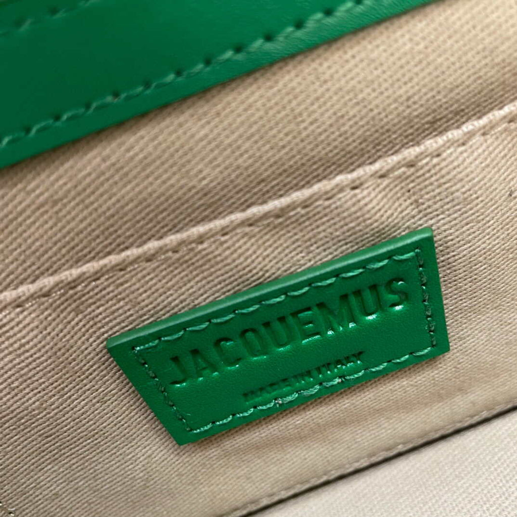 Jacquemus Le Chiquito long 213BA004 Long signature handbag Green