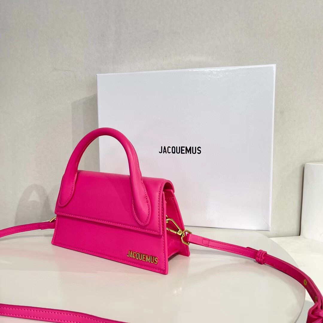 Jacquemus Le grand Chiquito 213BA003 Rose Red