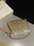 Jimmy Choo Callie Bag with with D¨¦grad¨¦ Crystals CALLIEQIB000769 Yellow