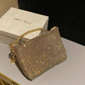 Jimmy Choo CALLIEQIB000769 Callie Bag with with D¨¦grad¨¦ Crystals Yellow
