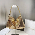 Jimmy Choo Callie Bag with Yellow copper
