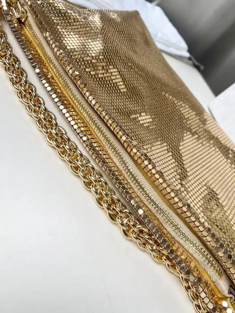Jimmy Choo Callie Bag with Yellow copper