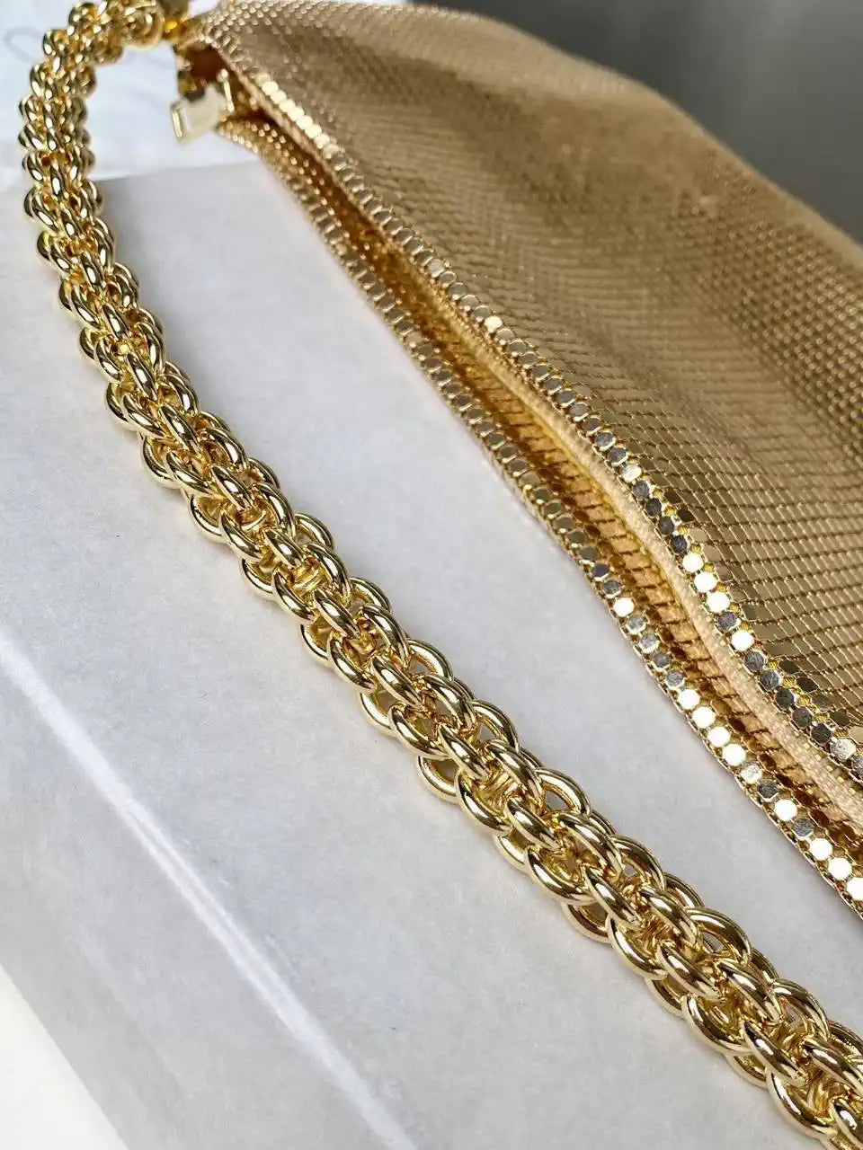 Jimmy Choo Callie Bag with Yellow copper