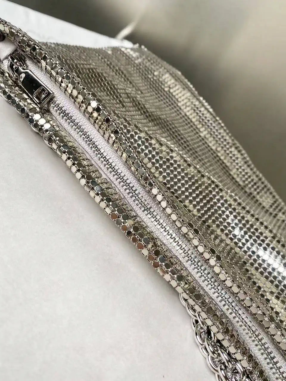 Jimmy Choo Callie Bag with Sliver copper