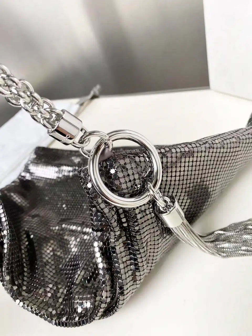 Jimmy Choo Callie Bag with Black copper