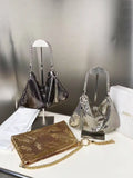 Jimmy Choo Callie Bag with Sliver copper