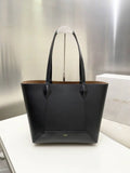 Jimmy Choo Diamond Tote M Black Calf Leather Tote Bag D061844
