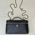 Chanel Large Vanity with chain AP5347 Black