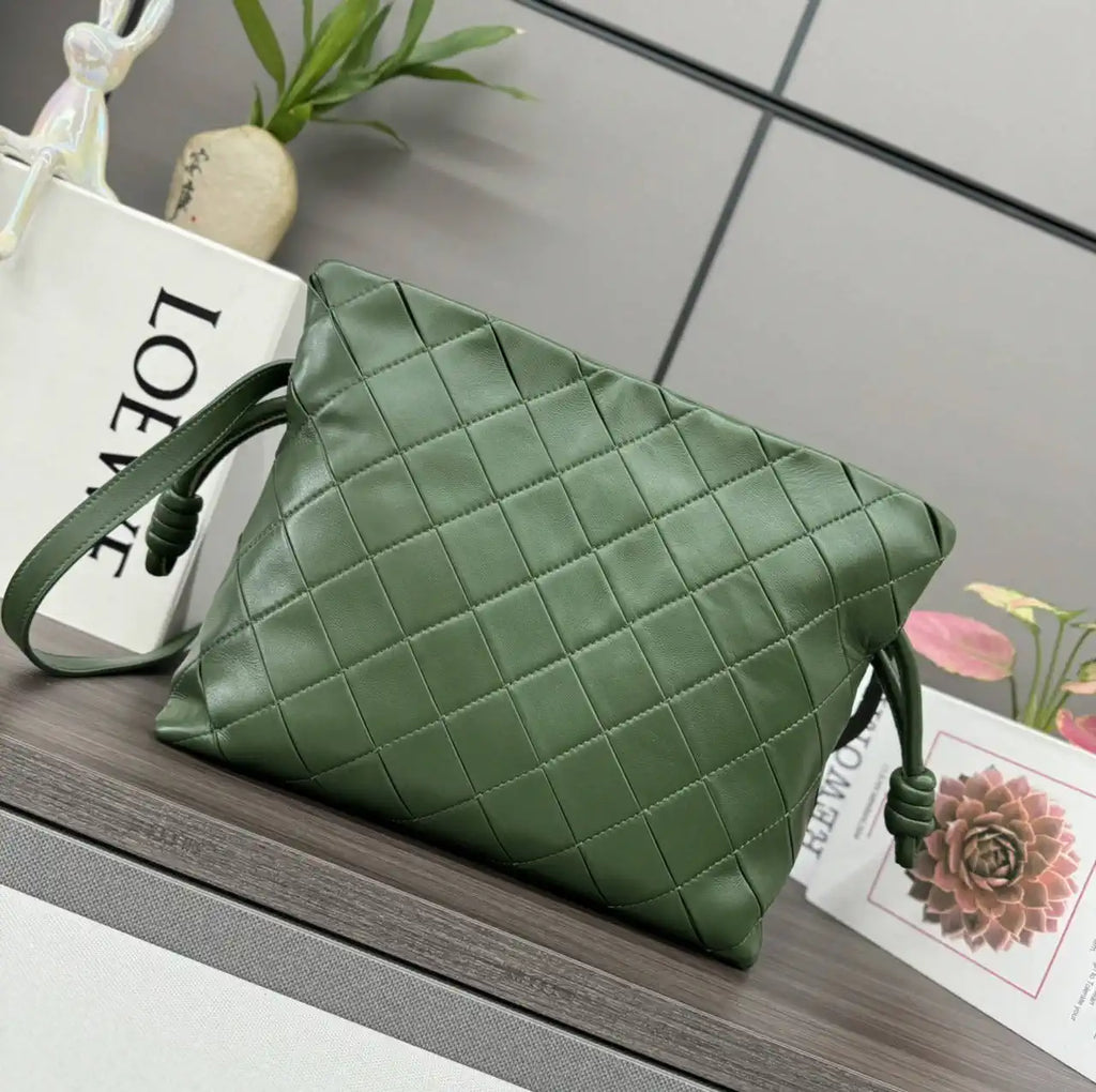Loewe 262487 Medium Flamenco clutch in nappa calfskin A411FC1XBF