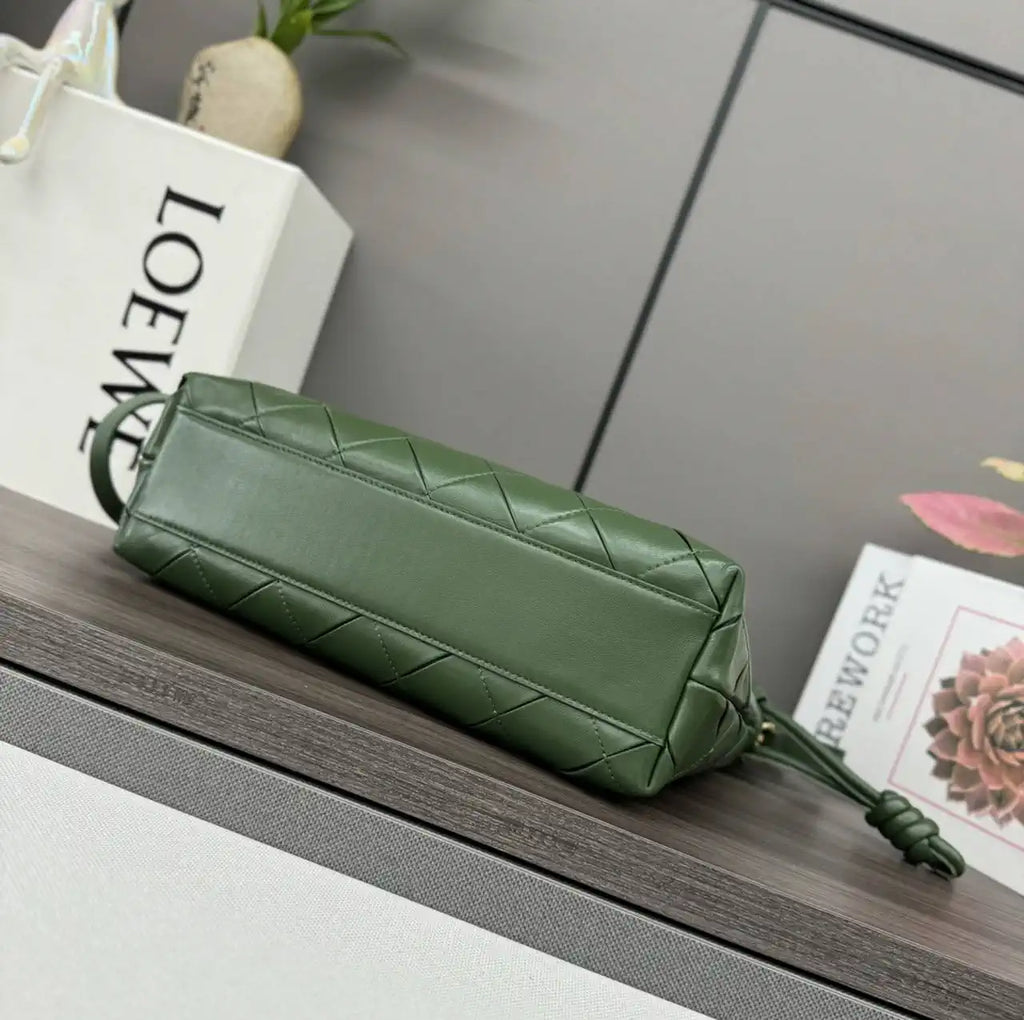 Loewe 262487 Medium Flamenco clutch in nappa calfskin A411FC1XBF
