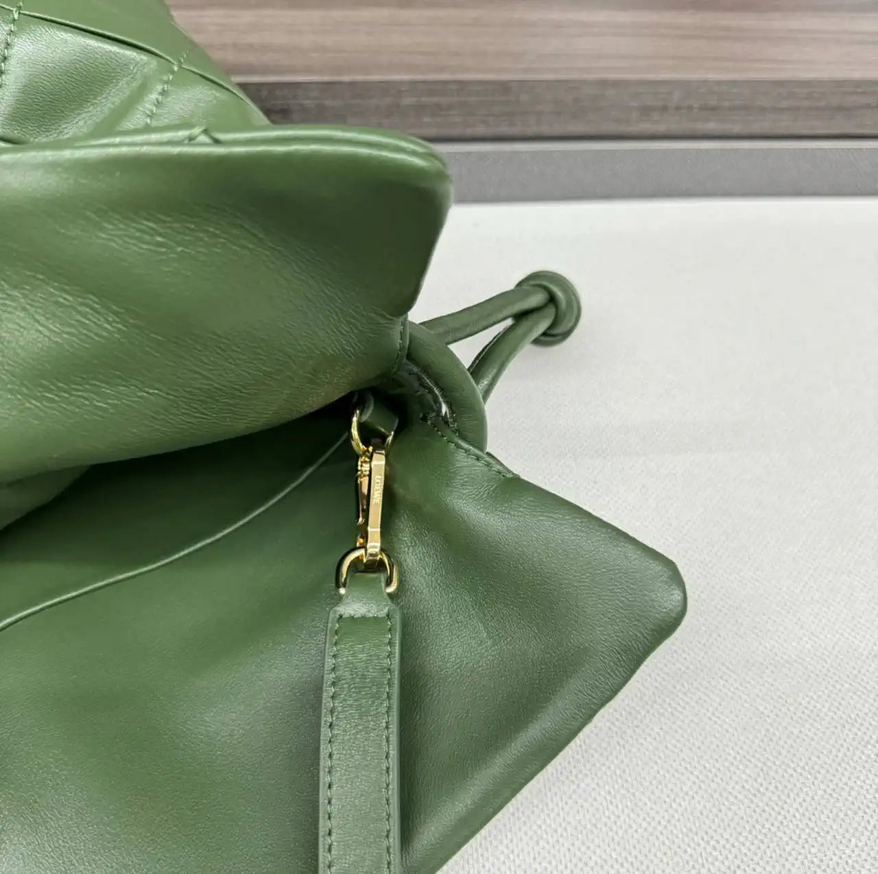 Loewe 262487 Medium Flamenco clutch in nappa calfskin A411FC1XBF