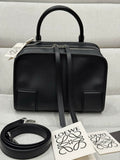 Loewe A039AS0X01 Small Amazona 180 bag in soft calfskin Black