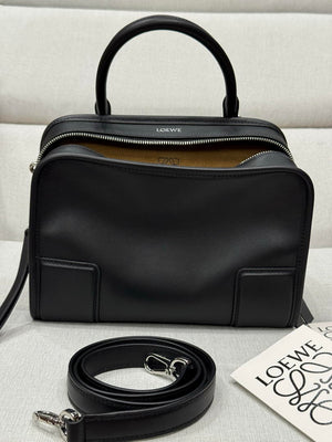 Loewe A039AS0X01 Small Amazona 180 bag in soft calfskin Black - Default Title - View 2