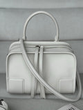 Loewe A039AS0X01 Small Amazona 180 bag in soft calfskin White