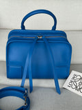 Loewe A039AS0X01 Small Amazona 180 bag in soft calfskin Blue