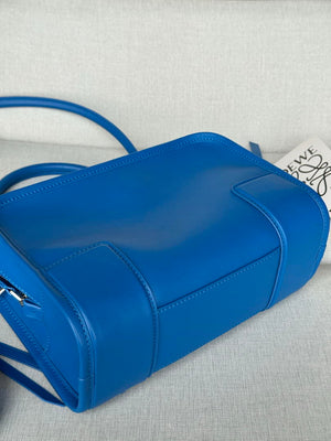 Loewe A039AS0X01 Small Amazona 180 bag in soft calfskin Blue - Default Title - View 9