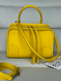 Loewe A039AS0X01 Small Amazona 180 bag in soft calfskin Yellow