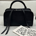 Loewe A039AS4X12  Mini Amazona 180 bag in soft calfskin Black - Default Title - View 1