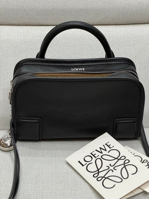 Loewe A039AS4X12  Mini Amazona 180 bag in soft calfskin Black - Default Title - View 2