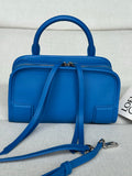Loewe A039AS4X12  Mini Amazona 180 bag in soft calfskin Blue