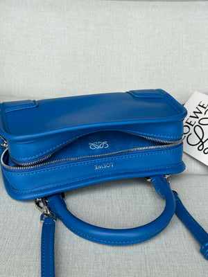 Loewe A039AS4X12  Mini Amazona 180 bag in soft calfskin Blue - Default Title - View 5