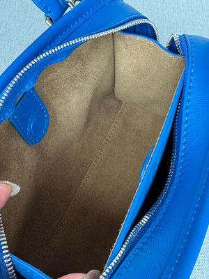 Loewe A039AS4X12  Mini Amazona 180 bag in soft calfskin Blue - Default Title - View 9
