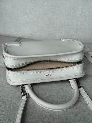 Loewe A039AS4X12  Mini Amazona 180 bag in soft calfskin White - Default Title - View 5